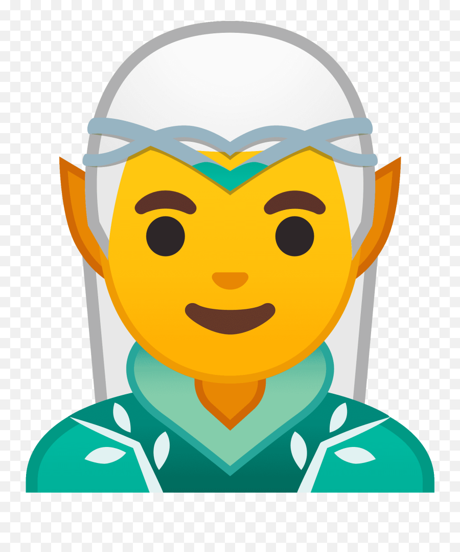 Man Elf Emoji Clipart Free Download Transparent Png - Android,Emoji 11.0