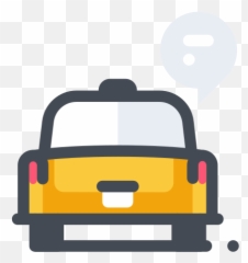 Taxi Speech Bubble Icon - Automotive Decal Emoji,Speech Balloon Emoji