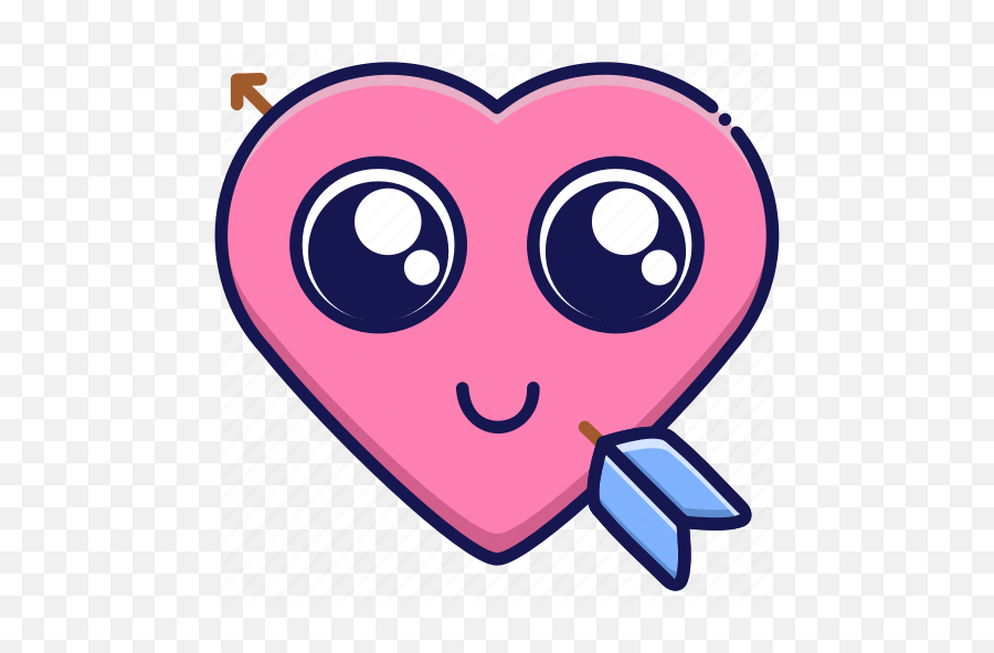 Love Valentine Valentines Icon - Happy Emoji,Emoticon For Aim