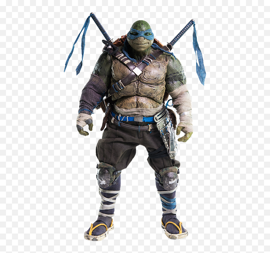 Download Tmnt Leonardo Sixth Sc - Threezero Teenage Mutant Leonardo Ninja Turtle Emoji,Ninja Emoji Png