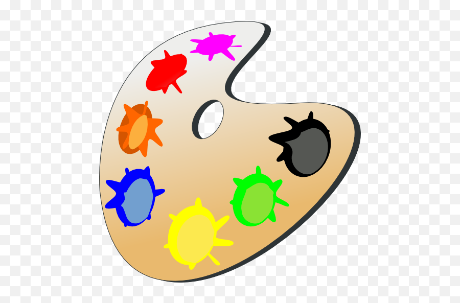 Coloring Book Free Tablet - Paint Palette Cartoon Transparent Emoji,Coloring Emotion Card I Need Help