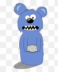 Bears - Clip Art Library Kamenožrout Zelený Emoji,Cartoon Bear Emotions