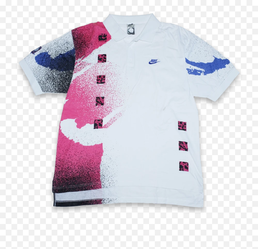 Repetir Conversação Ninho Polo Rosa Nike - Short Sleeve Emoji,Desenhador Miss Brasil Be Emotion