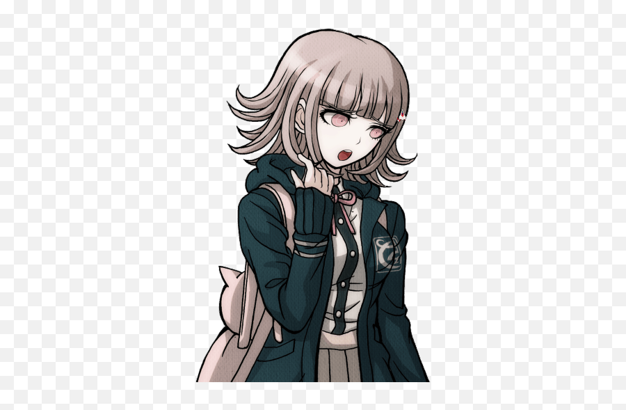 Dm 14 Prompt Danganroleplay - Chiaki Nanami Sprites Emoji,Hair Trembles With Emotion Dr