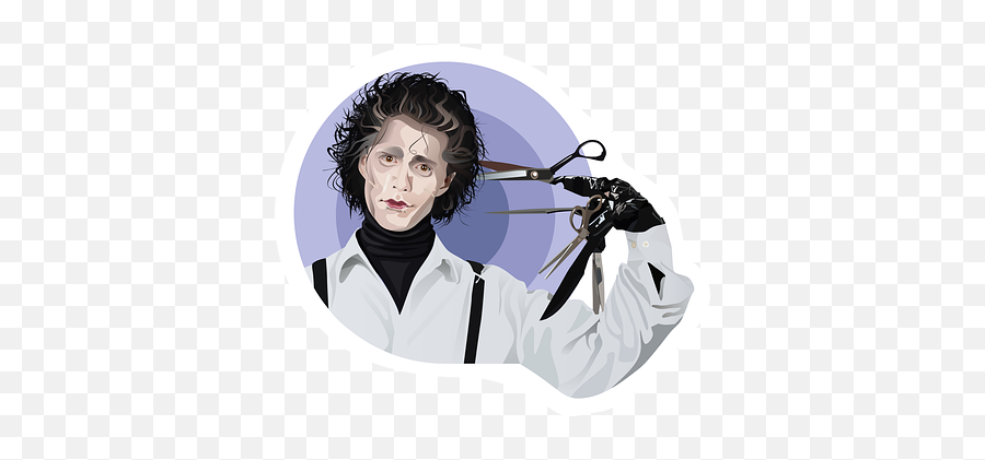 Time Imágenes - Descarga Imágenes Gratis Pixabay Tim Burton Scissors Emoji,Emoticon Timido Avergonzado