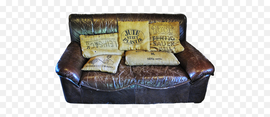 Free Leather Sofa Sofa Photos - Dirty Sofa Transparent Background Emoji,Leather Emotions Blanket