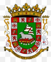 Escudo De Puerto Rico Sticker By Monsy G - Puerto Rico Coat Of Arms Emoji,Puerto Rico Emoji