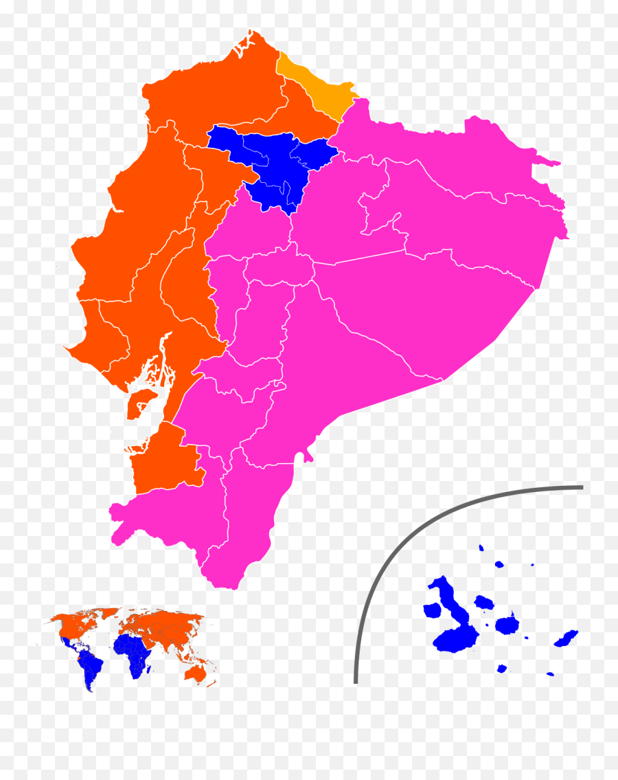 Elecciones Presidenciales De Ecuador De 2021 - Wikipedia La Ecuador Vector Map Emoji,Todos Los Emojis Juntos En Uno