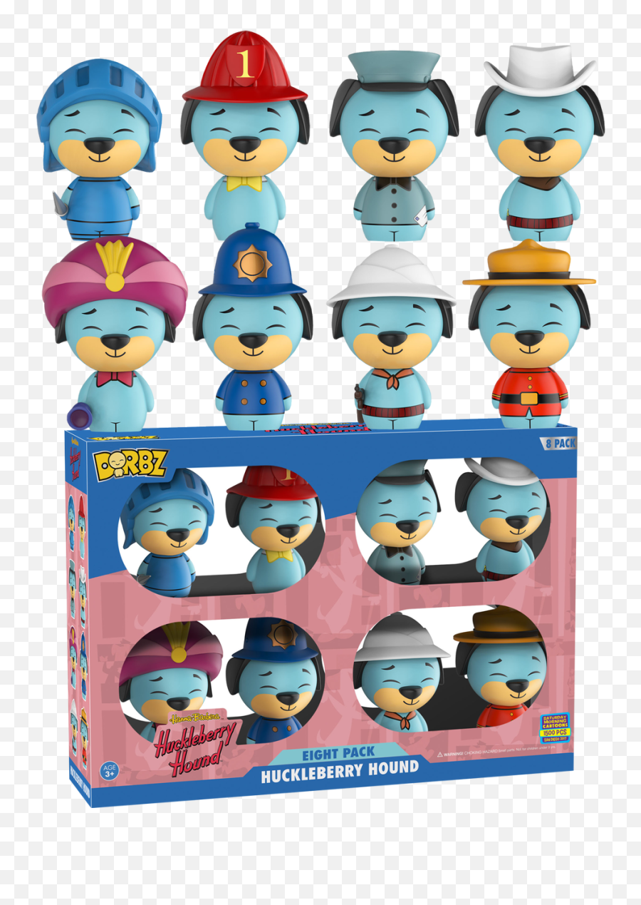 2017 Sdcc Funko Dorbz Animation Hanna Barbera Huckleberry Hound Exclusive Vinyl Figure 8 Pack - Le 1500pcs 2017 San Diego Sticker 8 Huckleberry Hound Funko Emoji,Elmer Fudd Emoticon For Facebook