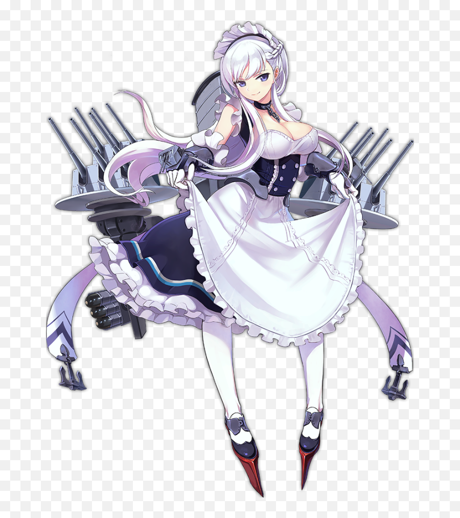 I Want A Cute Maid - Akagisama War Is Love Chapter 2 By Belfast Azur Lane Costume Emoji,Anime I'm In A Glass Case Of Emotion