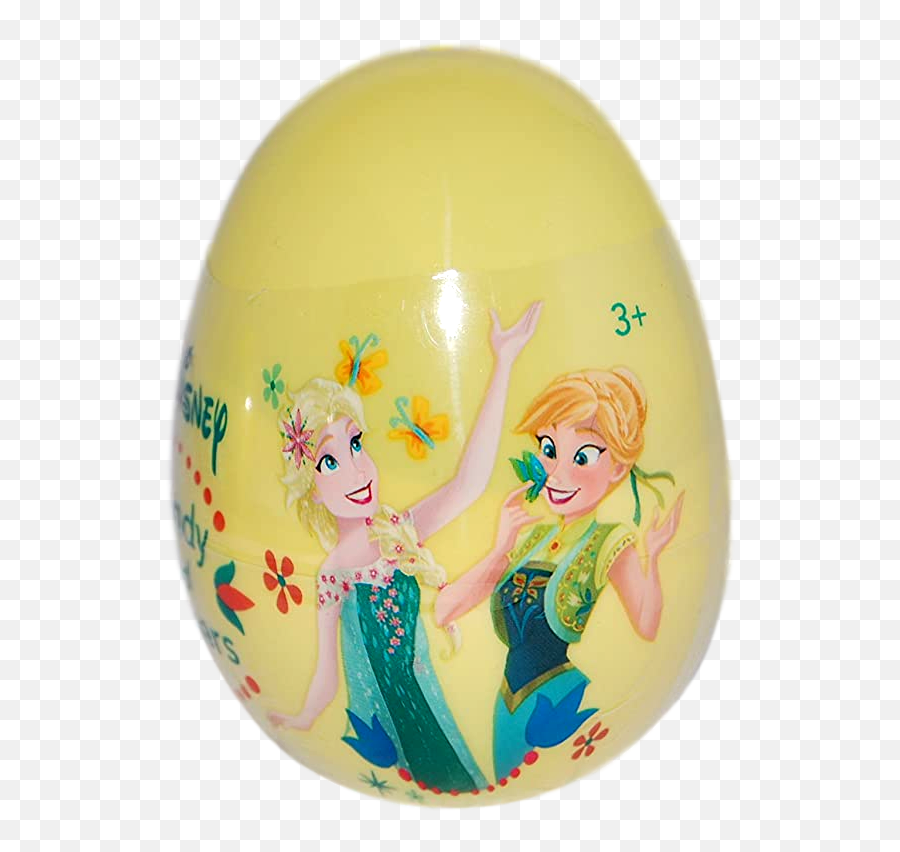Prefilled Easter Eggs Candy - Frozen 3 Pack Fictional Character Emoji,Large Farmer Emoji Sticker