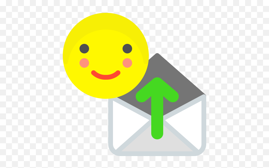 Send Letter Face Emoji Smile Free - Happy,Letter Emoji