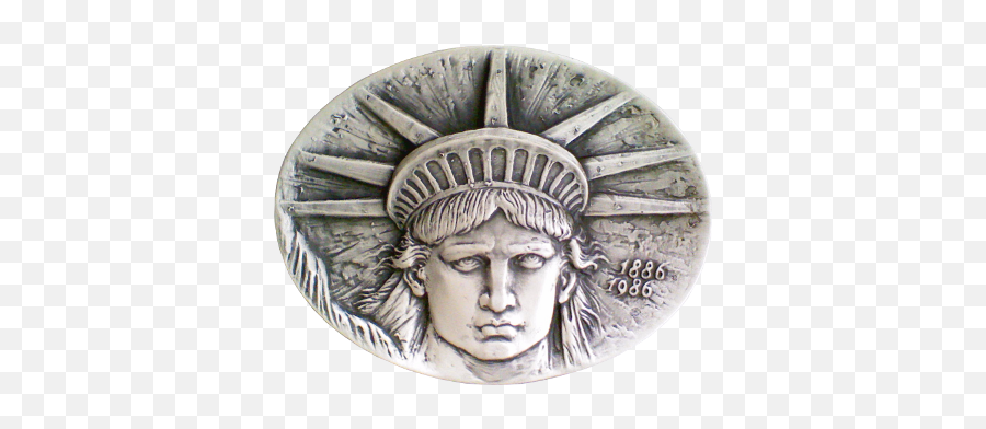 Medals Relating To The Statue Of Liberty - Artifact Emoji,Statue Of Liberty Emotions Of Surprised