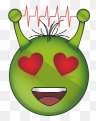 Alien Face Emoji Png Transparent Png Mart - Portable Network Graphics,Emojis Facial Expressions
