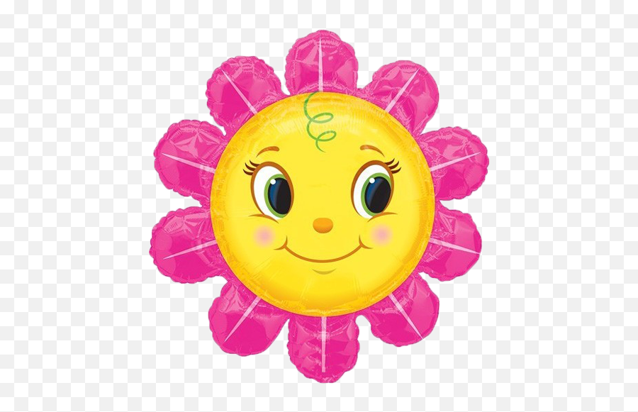 Sunflower Emoji - Smiley Clipart,Sunflower Emoji