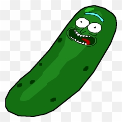 Cucumber Clipart Pickle - Pickle Rick Png Gif Emoji,Cucumber Emoji