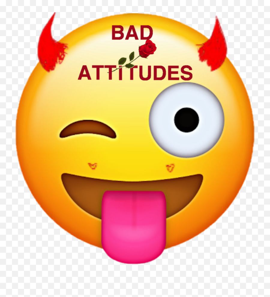 Emoji Bad Attitude Devil Sticker - Emoji Sticker Download,Bad Emoji