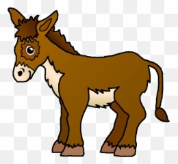 Animal Clipart Animated Bible Clip Art - Donkey Clipart Emoji,Palm Sunday Emoji