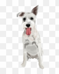 Make Vector Illustration Dog Cat Animal - Vulnerable Native Breeds Emoji,Mini Schnauzer Emojis