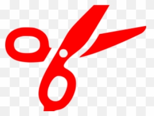 Scissor Clipart Red Scissors - Red Scissors Icon Png Emoji,Scissor Emoji