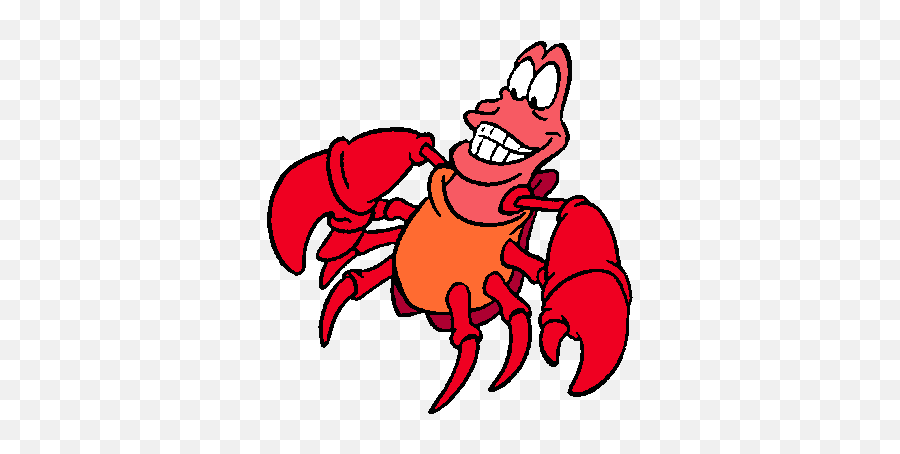 Sebastian The Crab Clip Art - Sebastian Clip Art Emoji,Scuttle Crab Emoticon