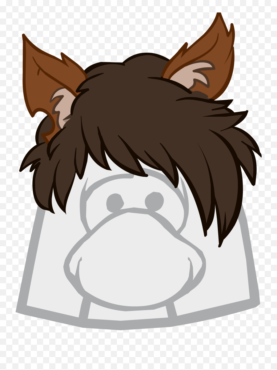 Ear Clipart Werewolf - Club Penguin Tinfoil Hat Emoji,Werewolf Emoji