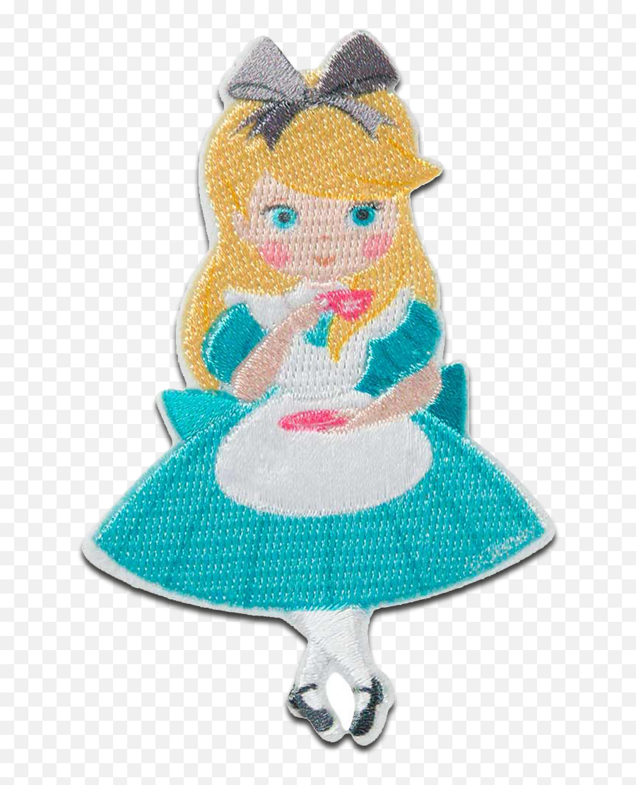 Wonderland Alice Dress - Glitter Emoji,Alice In Wonderland Emojis