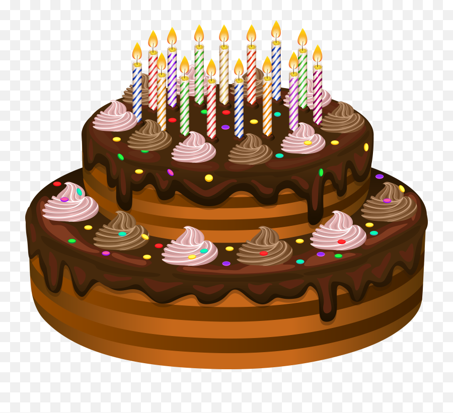 Cartoon Birthday Cake Icon Isolated On White Background Stock Illustration  - Download Image Now - iStock