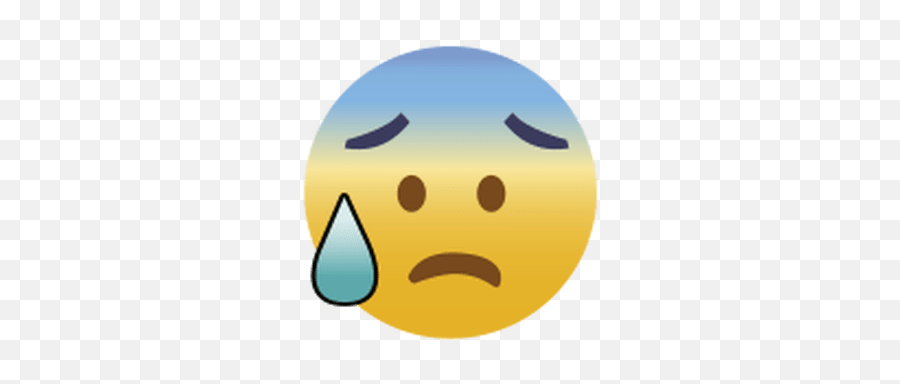 Worry Emoji Emoticon - Transparent Background Worried Emoji,Peeing Emoji