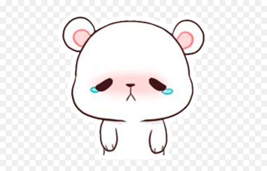 Sticker Maker - Milk U0026 Mocha Bear Ig Milkmochabear Milk And Mocha Crying Emoji,Glass Of Milk Emoji