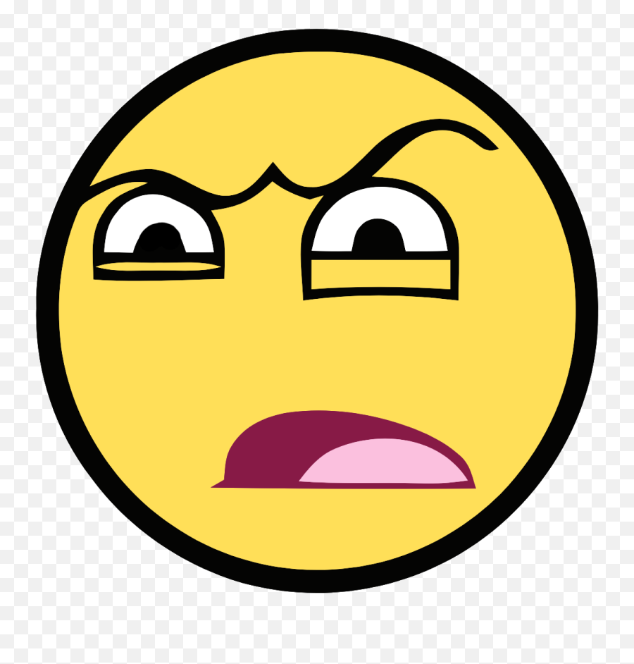 Download Wtf Awesome Face Full Size Png Image Pngkit Emoji Stare Face 