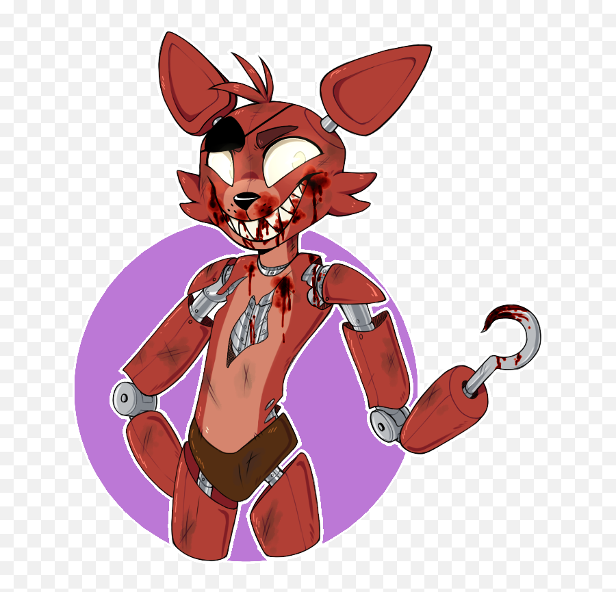 Foxie Cute W Blood Five Nights At Freddyu0027s Know Your Meme Emoji,Emotions Fnaf