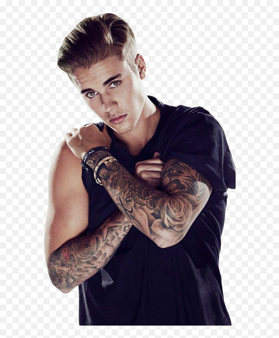 Justin Bieber Psd Official Psds - Tattoo Sleeve Justin Bieber Emoji,Justin Bieber Emojis