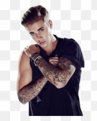 Justin Bieber Psd Official Psds - Tattoo Sleeve Justin Bieber Emoji,Justin Bieber Emojis