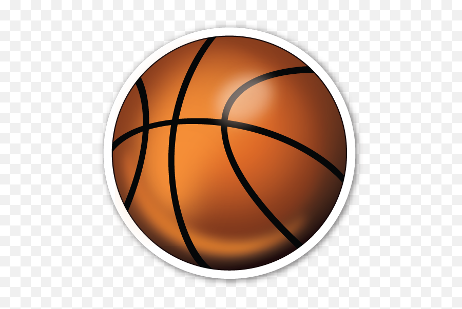 Basketball And Hoop - Basketball Emoji,Ball Emoji