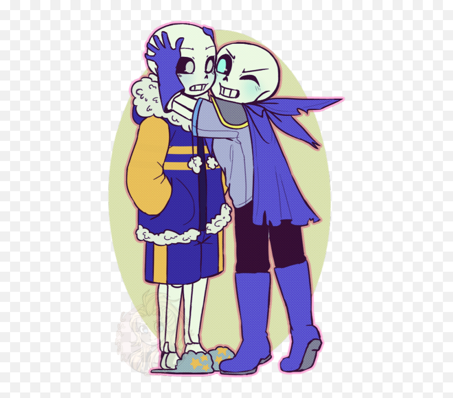 Undertale Cute Undertale Drawings - Outer Sans X Underswap Sans Emoji,Emoji Chan Underswap