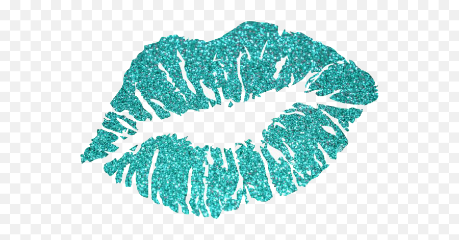 Glitter Lips Png Transparent Image - Kiss Mouth Emoji,Glitter Emoji Transparent