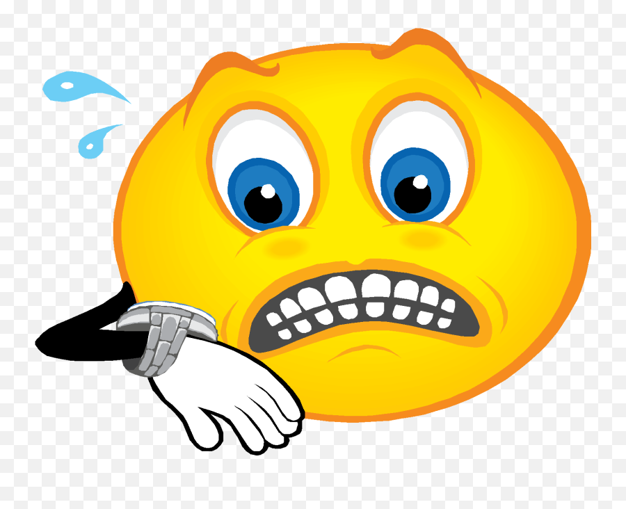 Presentation Name - Delay Clipart Emoji,Emoticon Avergonzado