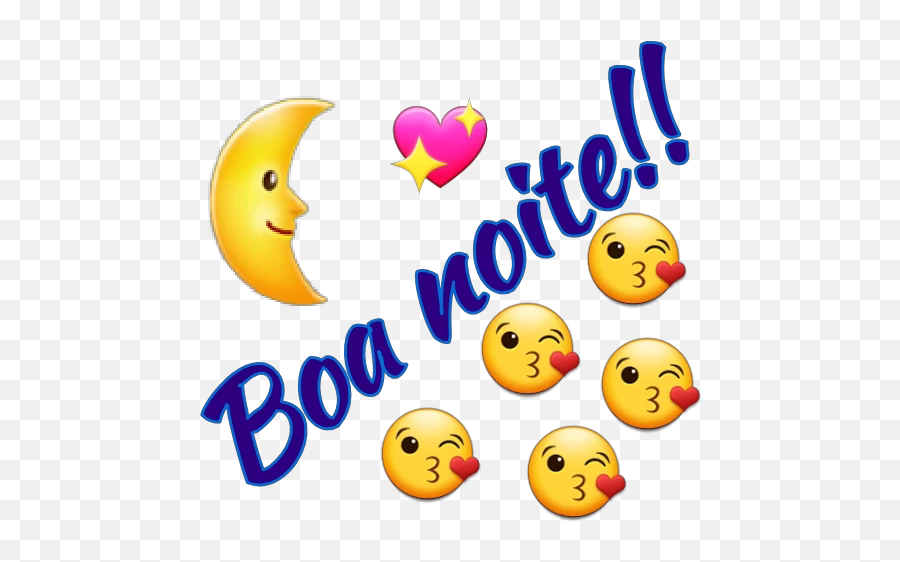 Salve Figurinhas De Boa Noite - Happy Emoji,Melhores Emoticons Msn