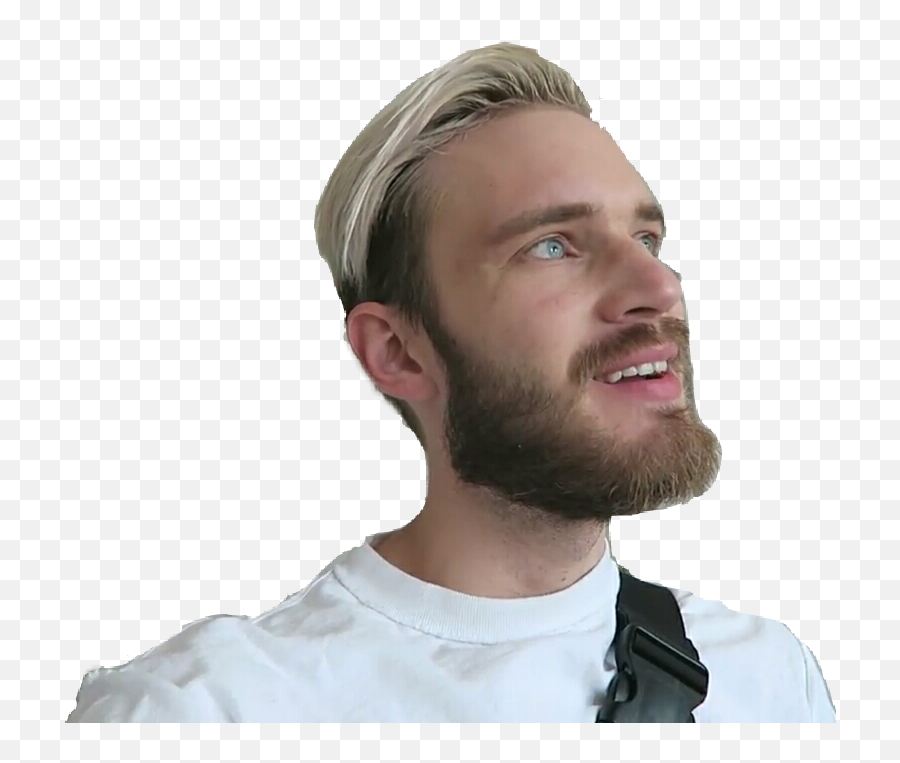 Pewdiepie Sticker By Eaaaa - Pewdiepie Face Transparent 2018 Emoji,Emoji Challenge Pewdiepie