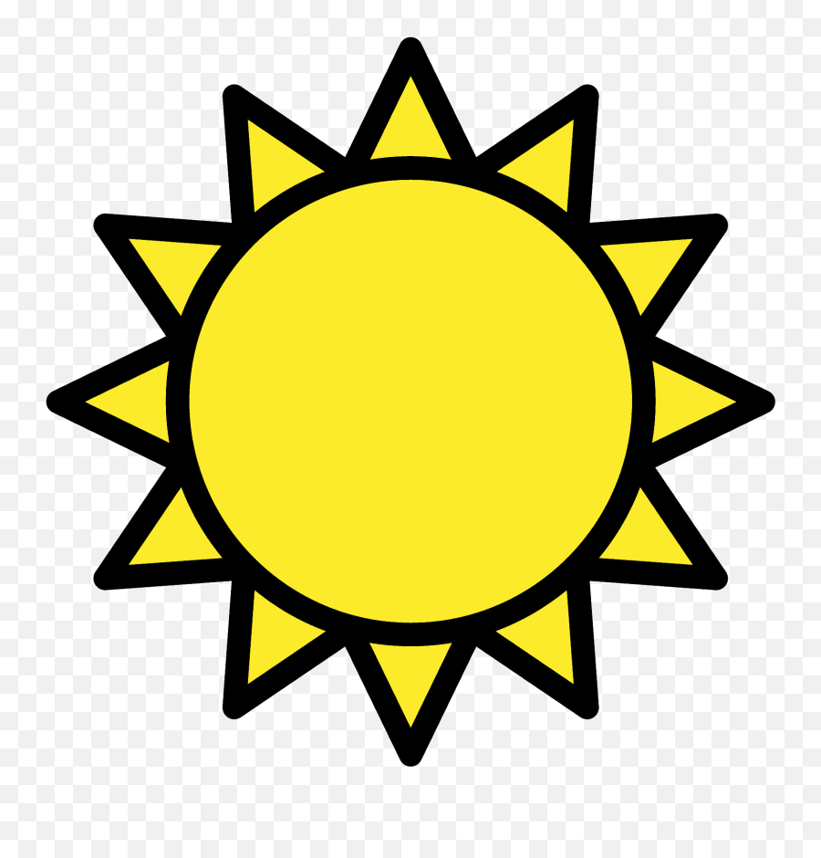 Sonne Symbol Zum Kopieren Sonne Und Mond Zeichen Zum - Sunshine Emoji,Emoji Smileys Bedeutung Liste