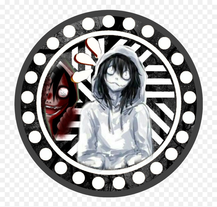 Jeff Icon Killer Dark Sticker - Jeff The Killer Icon Png Emoji,Jeff The Killer Emoji