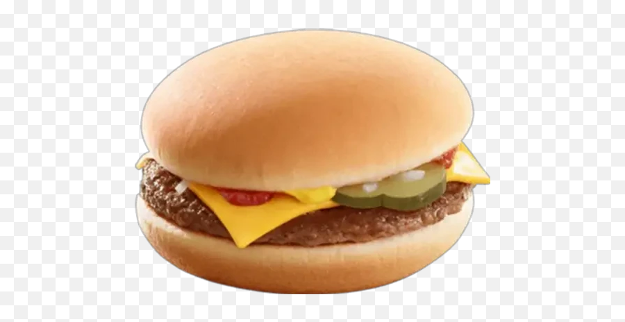 Mcdonaldu0027s Food 2by Yessy Stickers For Whatsapp - Mcdo Cheeseburger Ala Carte Emoji,Mcdonalds Emoji 4