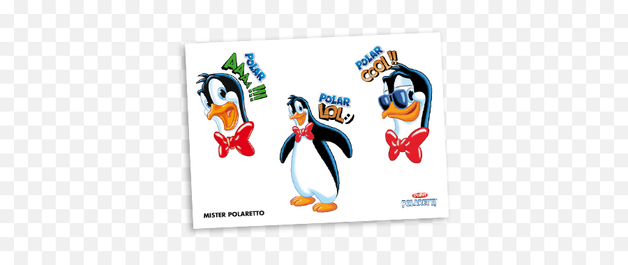 Polar Cool Polaretti - Fictional Character Emoji,Pinguino Emoticon Facebook