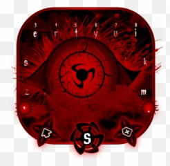 Ravishing Sharingon Keyboard Theme - Dot Emoji,Sharingan Emoji