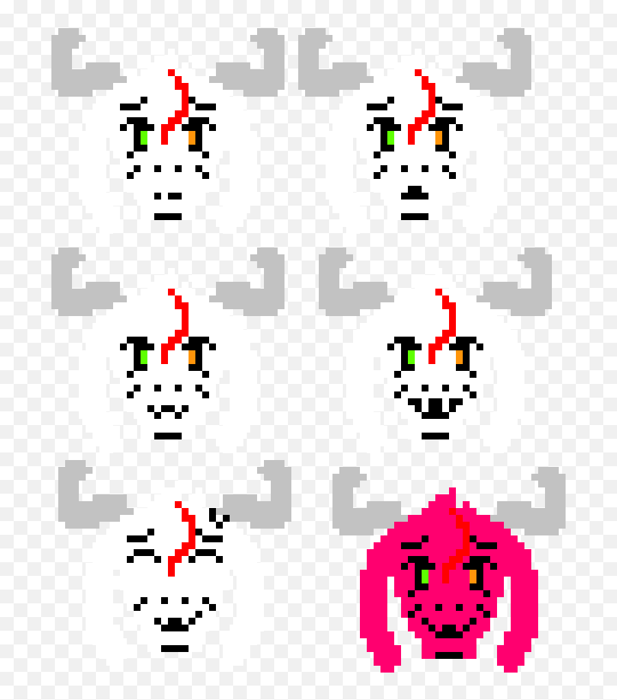 Pixel Art Gallery - Dot Emoji,Mettaton Ex Emotions