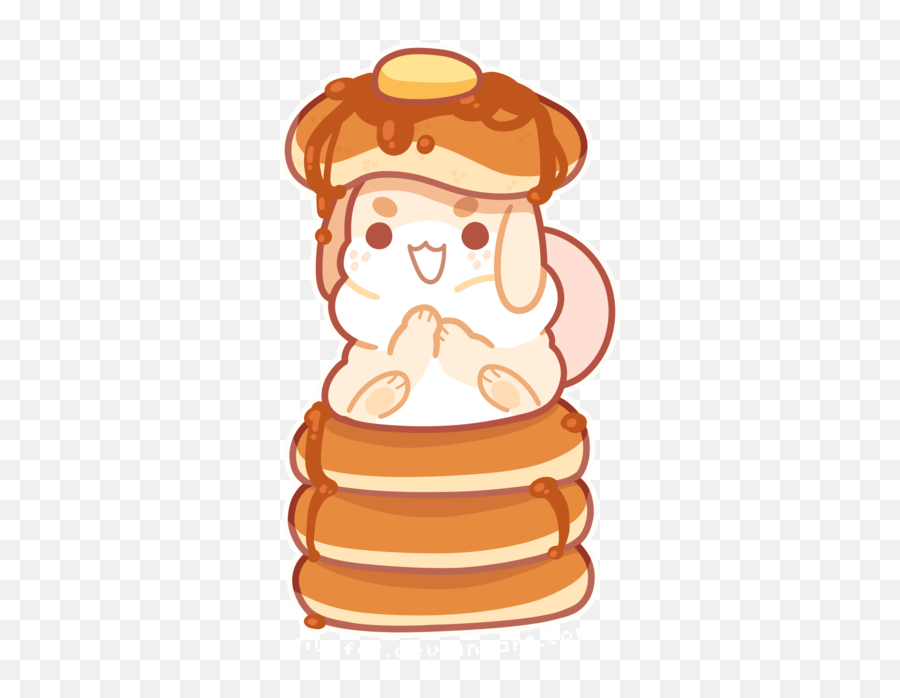Bunny Emojis For Discord U0026 Slack - Discord Emoji Cute Pancake Drawings,Hamtaro Emojis Rabbit