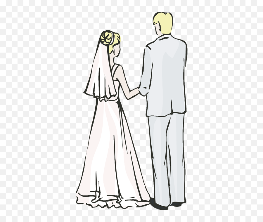 Wedding Clipart Wedding Clip Art - Bride Groom Png Emoji,Madness Emotion Clip Art