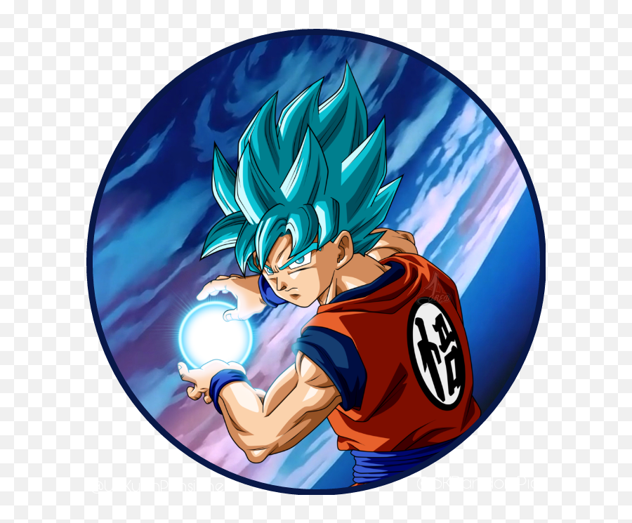 Dragonballsuper Ssjgod Goku Kamehameha - Goku Ssj Blue Kame Hame Ha Emoji,Kamehameha Emojis