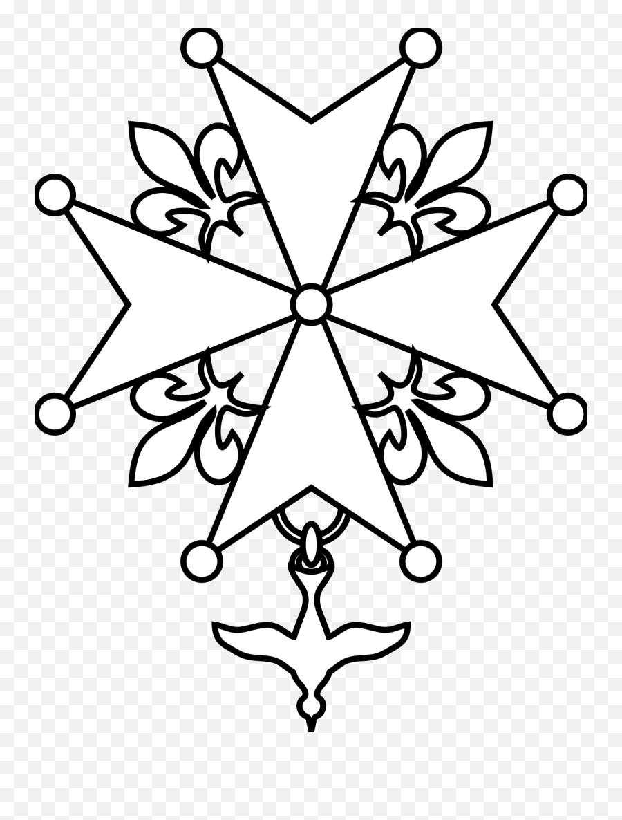 Huguenot Cross - Wikipedia Huguenot Cross Emoji,Is There A Bavarian Flag Emoji